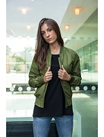 Build your Brand BY 044 Dámská bomber bunda 56.0044 black Build your Brand BY 044 Dámská bomber bunda 56.0044 black
