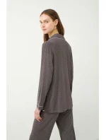 Vamp - Puntíkované pyžamo s knoflíky 21052 - Vamp Vamp - Puntíkované pyžamo s knoflíky 21052 - Vamp