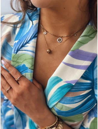 PLAYA zlatý náhrdelník FashionStreet IY0076