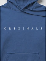 Pánská mikina s kapucí a potiskem ORIGINALS, modrá, FashionStreet NX5151BX Pánská mikina s kapucí a potiskem ORIGINALS, modrá, FashionStreet NX5151BX
