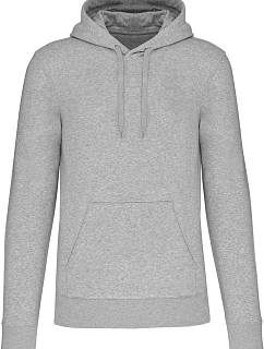 Kariban K 4027 Pánská eco-friendly mikina s kapucí 20.4027 oxford grey