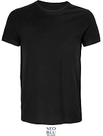 NEOBLU Loris Unisex piqué tričko 24.3775 deep black NEOBLU Loris Unisex piqué tričko 24.3775 deep black
