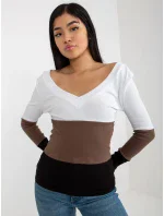 Halenka RV BZ 8429.35X bílá a černá