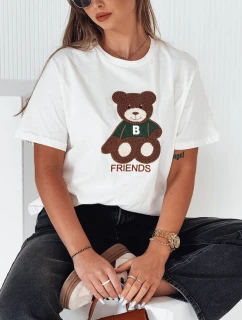 Dámské tričko BAREN ecru FashionStreet RY2565