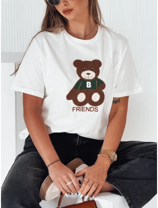 Dámské tričko BAREN bílé FashionStreet RY2565