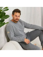 Pánské pyžamo 5248 dark grey - Doctornap