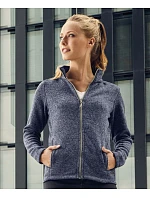 Promodoro 7725 Dámská pletená fleecová bunda 40.7725 heather grey Promodoro 7725 Dámská pletená fleecová bunda 40.7725 heather grey