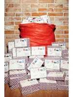 Dětské vánoční dopisní ponožky Zooxy