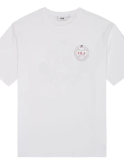 Pánské tričko Fila Parella white FAM1108 10001 pánské