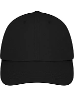 Daiber MB 6256 6 panelová kšiltovka "Dad Cap" 03.6256 black Daiber MB 6256 6 panelová kšiltovka "Dad Cap" 03.6256 black