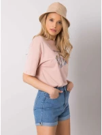 Tričko DS TS 1114.10P světle růžová Tričko DS TS 1114.10P světle růžová