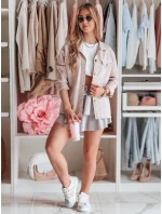 FALBELA mini sukně s volánem světle šedá FashionStreet CY0496