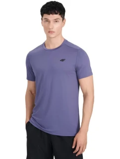 Pánské tričko 4F FNK M1521 modré 4FWAW25TFTSM1521 33S pánské