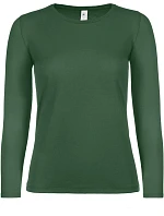 B&C #E150 LSL /women Dámské tričko s dlouhým rukávem 01.006T bottle green