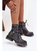 Kožené workery dámské Maciejka 07072-03 Multikolor