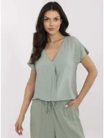 Halenka D73761M11171B pistáciová