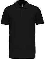 Kariban K 239 Pánské elastické piqué polo 20.K239 black