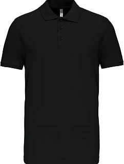 Kariban K 239 Pánské elastické piqué polo 20.K239 black