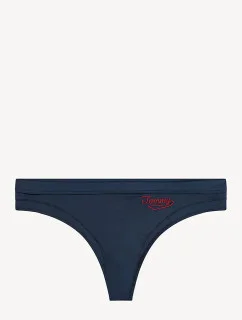Tanga UW0UW01867-416 modrá - Tommy Hilfiger