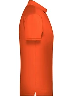 Daiber 8010 Pánské piqué polo z bio bavlny 02.8010 dark orange Daiber 8010 Pánské piqué polo z bio bavlny 02.8010 dark orange