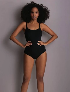 Style perfect black suit jednodílné plavky 7703 black - RosaFaia