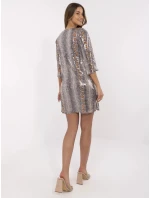 Šaty LK SK 509940.55 tmavě lila