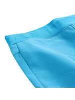 Dětské softshellové kalhoty ALPINE PRO SMOOTO neon atomic blue