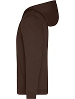 Daiber JN 756 Pánská mikina s kapucí 02.0756 brown