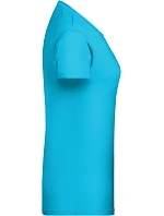 Daiber 8007 Dámské tričko z bio bavlny 02.8007 turquoise