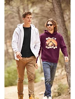 Fruit of the Loom Premium Hooded Sweat Pánská mikina s kapucí 16.2152 black Fruit of the Loom Premium Hooded Sweat Pánská mikina s kapucí 16.2152 black