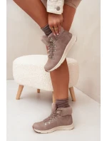 Dámské trapery s kožíškem Big Star – šedé