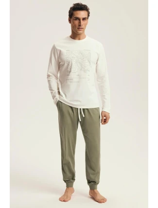 Pyžamo Henderson 43464 Místní délka/r M-3XL