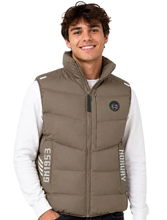 Pánská vesta Geographical Norway VINCENNT KAKI DB MEN 001 (WZ8360H/GN-KAKI)