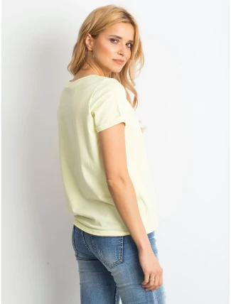Tričko RV TS 4838.13P jasně žlutá Tričko RV TS 4838.13P jasně žlutá