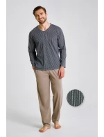 3482 PÁNSKÉ DLOUHÉ PYŽAMO LUCA 3XL-4XL