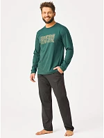 Pyžamo Key MNS 609 B26 dlouhé rukávy, velikosti M–2XL Pyžamo Key MNS 609 B26 dlouhé rukávy, velikosti M–2XL