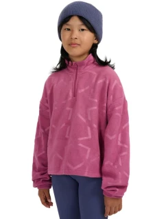 Dívčí fleece 4F F342 tmavě růžový 4FJWAW25TFLEF342 53A