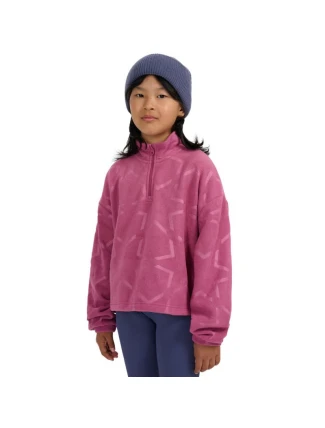 Dívčí fleece 4F F342 tmavě růžový 4FJWAW25TFLEF342 53A