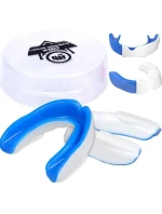 Gelový chránič zubů + krabička - bílá a modrá | GelTech