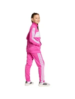 Dětské tepláky adidas Seasonal Essentials Tiberio 3-Stripes Tricot růžové KS5519