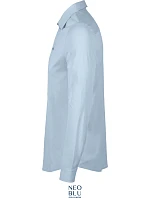 NEOBLU Balthazar Men Košile s dlouhým rukávem 24.3198 soft blue