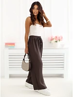 CS SP kalhoty LF5101.94 tmavě hnědé