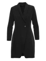 S217 Blejzrové šaty - černé