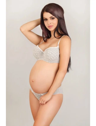 i384_41250518 Dámská podprsenka Lupo 1690 K ŠEDÁ-TEČKY 70E i384_41250518 Dámská podprsenka Lupo 1690 K ŠEDÁ-TEČKY 70E