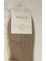 Ponožky WiK SO&LI 3076 vzor 310 Angora 35–42 Ponožky WiK SO&LI 3076 vzor 310 Angora 35–42