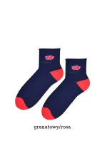 Vzorované netlačící ponožky Steven art.099 35-40