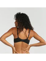 Dámská podprsenka s odnímatelnými ramínky DIM WIREFREE STRAPLESS BRA - DIM - černá