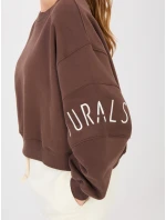 Mikina NS BL NS26117.02 hnědá