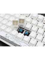 Ducky ONE 2 White Edition klávesnice Univerzální USB Německá bílá