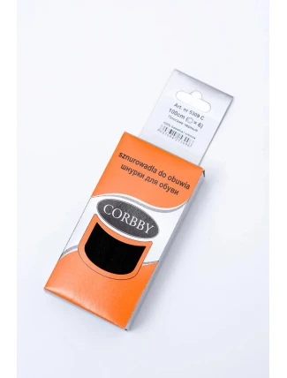 Corbby Černe ploché Tkaničky